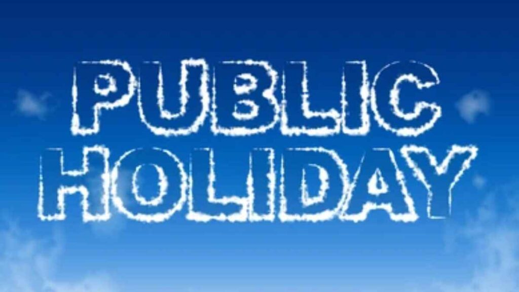 Public Holidays