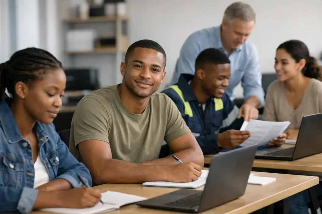 Learners participating in the SpecCon Holdings Learnership Programme 2026 in South Africa